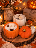 🍂 Autumn Pumpkin Candle (orange)